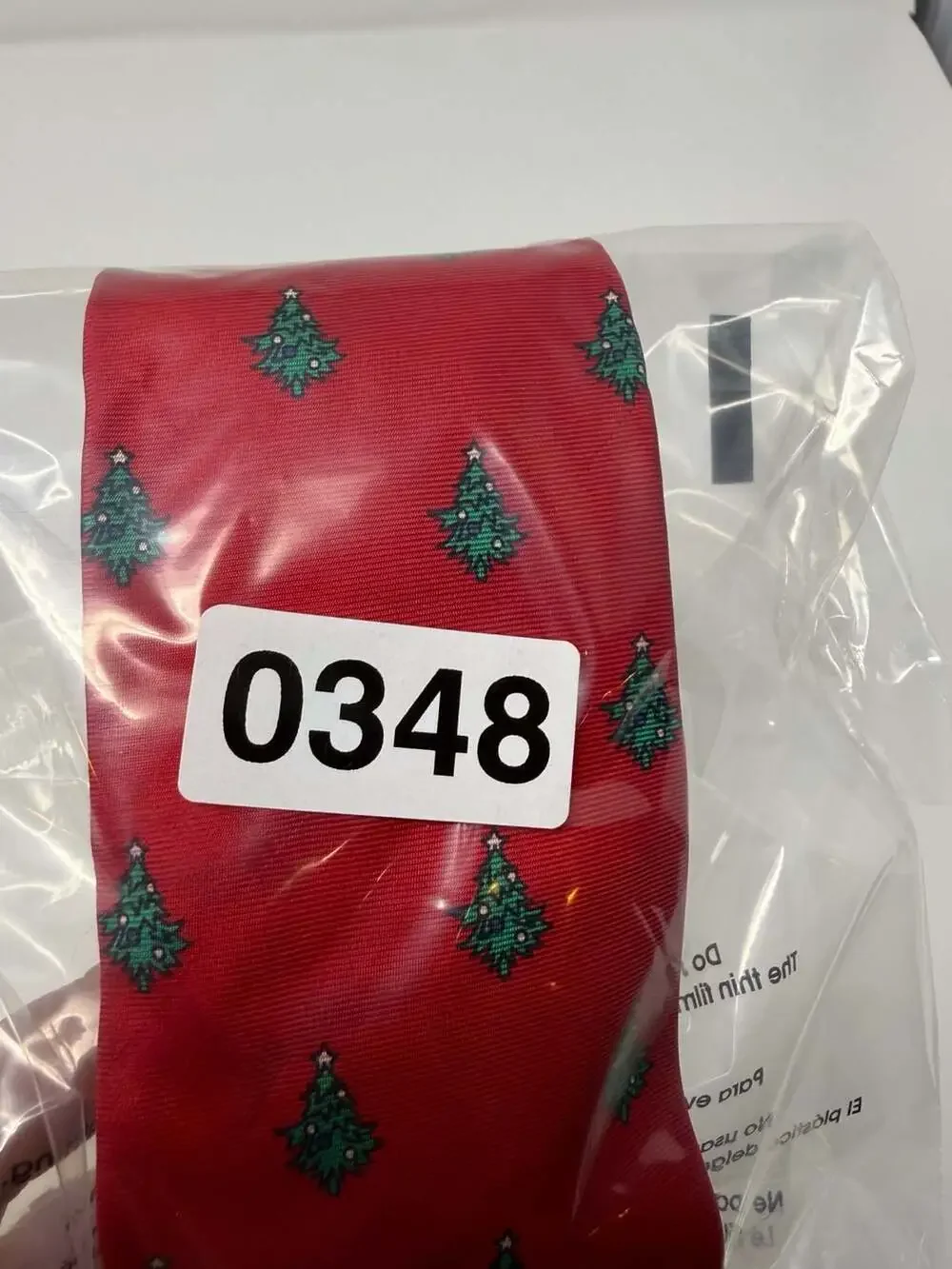 Brooks Brothers Boys' Department Christmas Tree Pattern Silk Necktie
